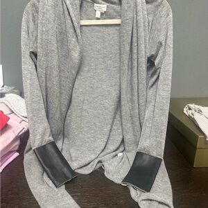 Club Monaco Gray Cashmere Cardigan